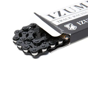 Izumi Jet Black Mash Silver 1/2X1/8