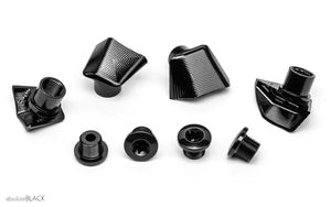 Absolute Black Crank Bolt Covers For Dura-Ace 9100
